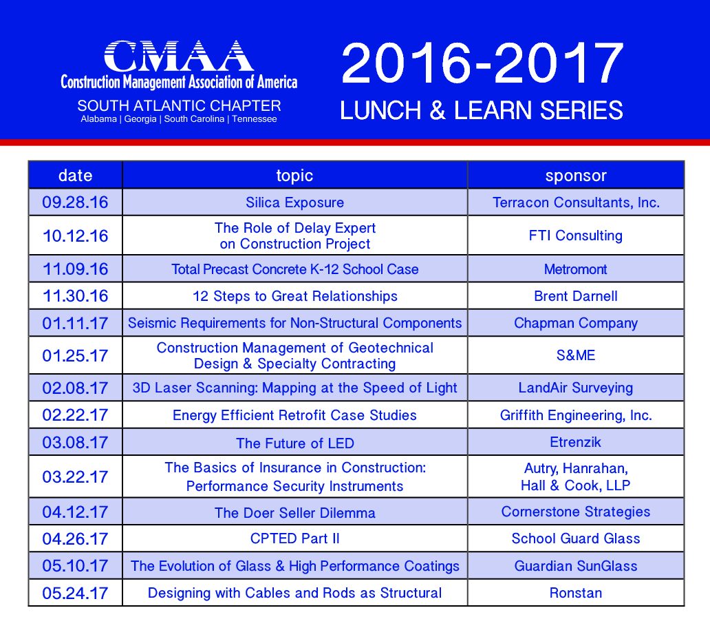 Lunch & Learn Series