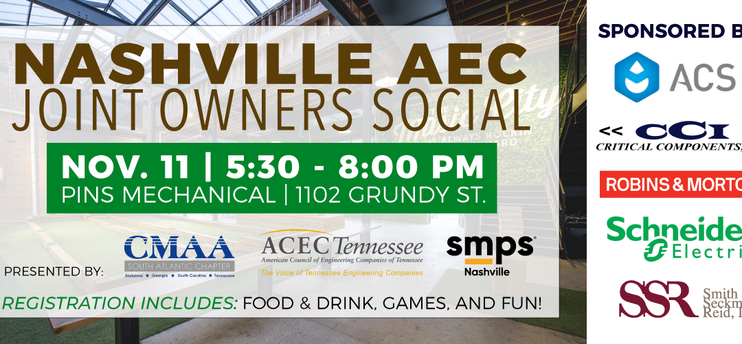 Nashville AEC Joint Owners’ Social