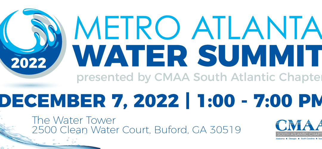 Metro Atlanta Water Summit | presented by CMAA-SAC