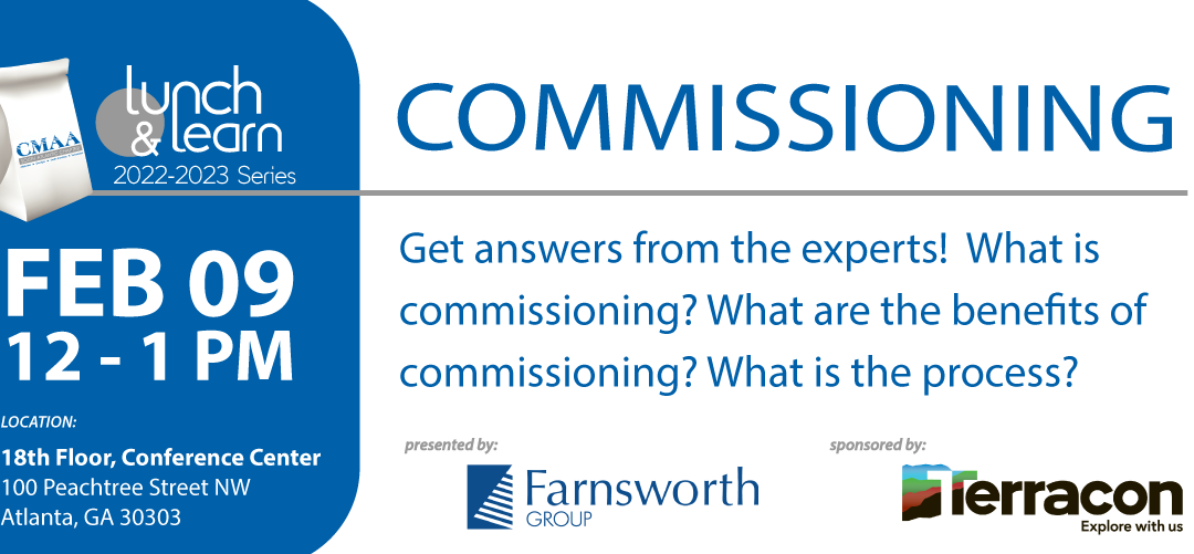 Lunch & Learn: Commissioning